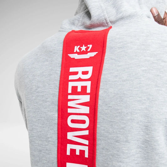 KSTAR7 COR-1247 NEIL HOODY GREY MELANGE