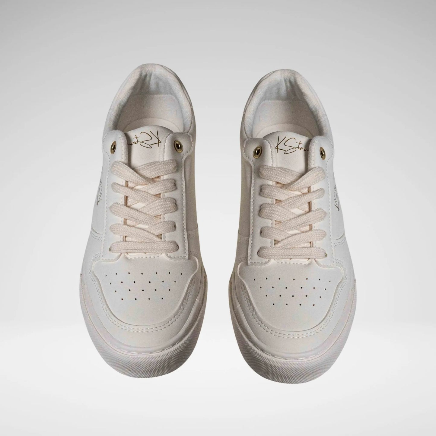 KSTAR7 LC6002 Destiny Beige Lds Sneaker White
