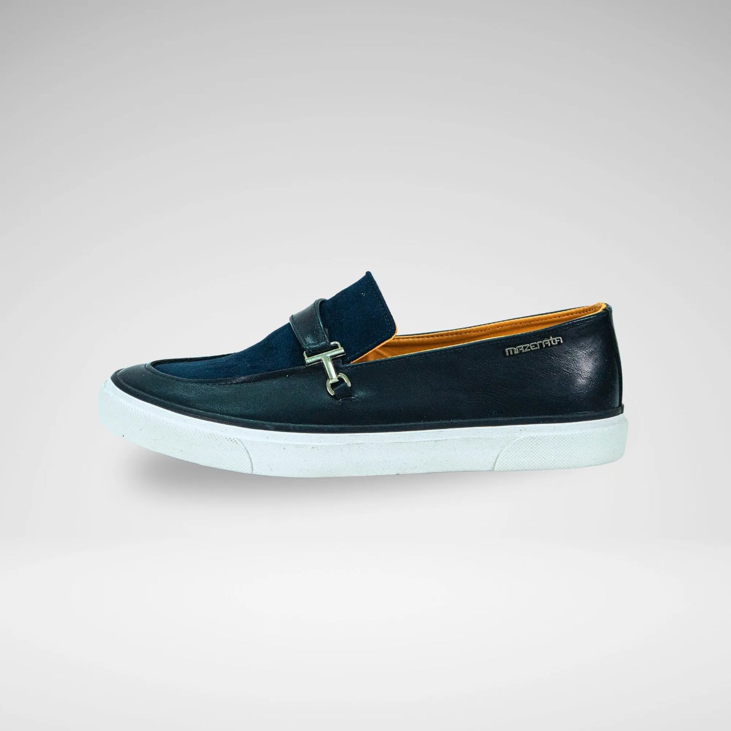 MAZERATA M6835 TINO2 FAUX NUBUCK SUDED LOAFER NAVY