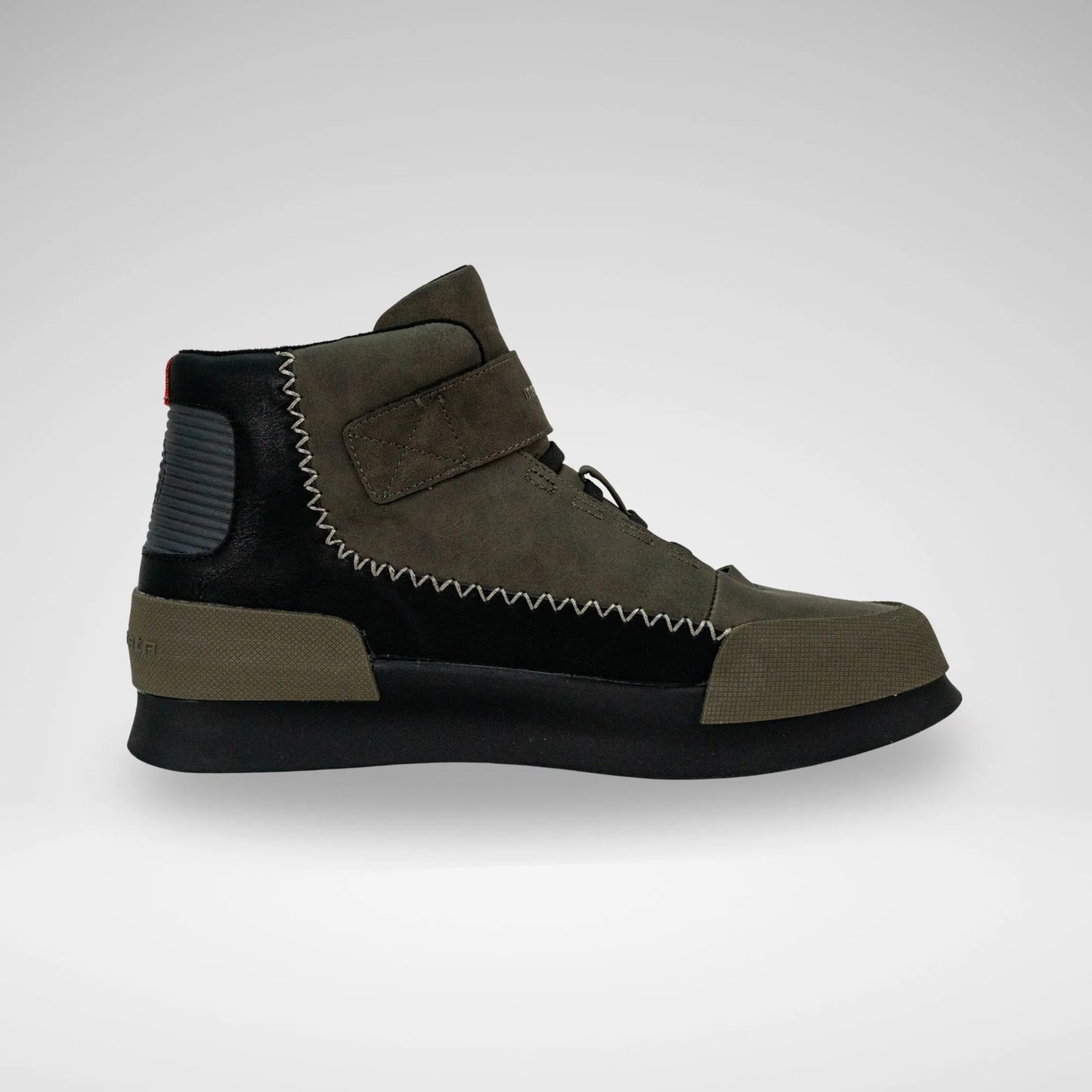 MAZERATA MCB7108 VAELNTINO1 FAUX NUBUCK CANVAS B OLIVE