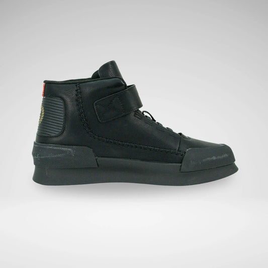 MAZERATA MCB7108 VALINTINO FAUX1 NUBUCK CANVASB BLACK