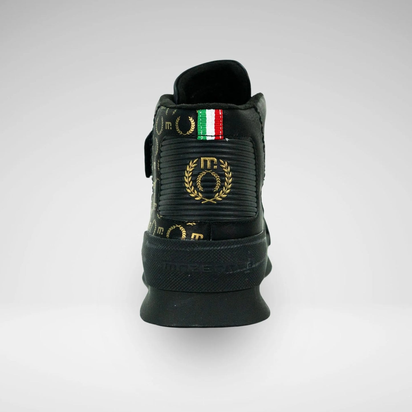 MAZERATA MCB7108 VALINTINO FAUX1 NUBUCK CANVASB BLACK
