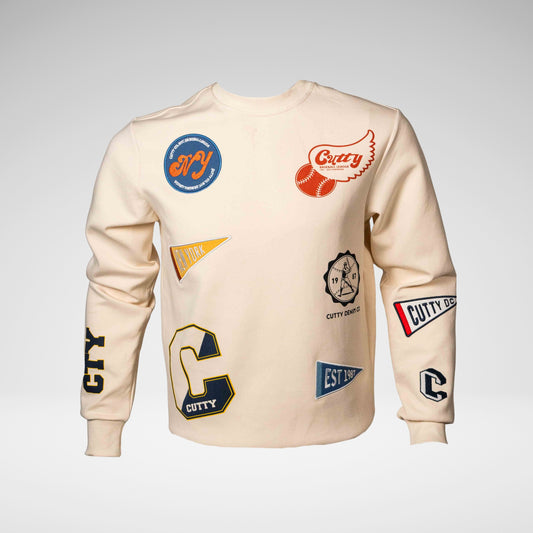 CUTTY - BEAM SWEATER - MTT2543 - CREAM