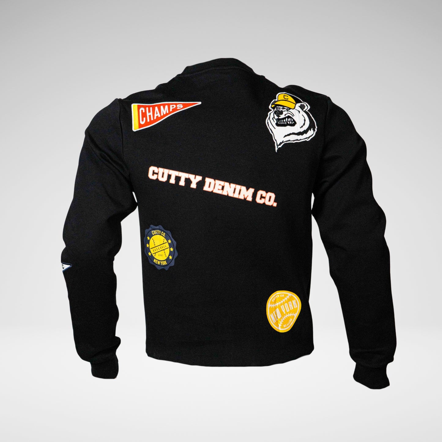 CUTTY - BEAM SWEATER - MTT2543 - BLACK