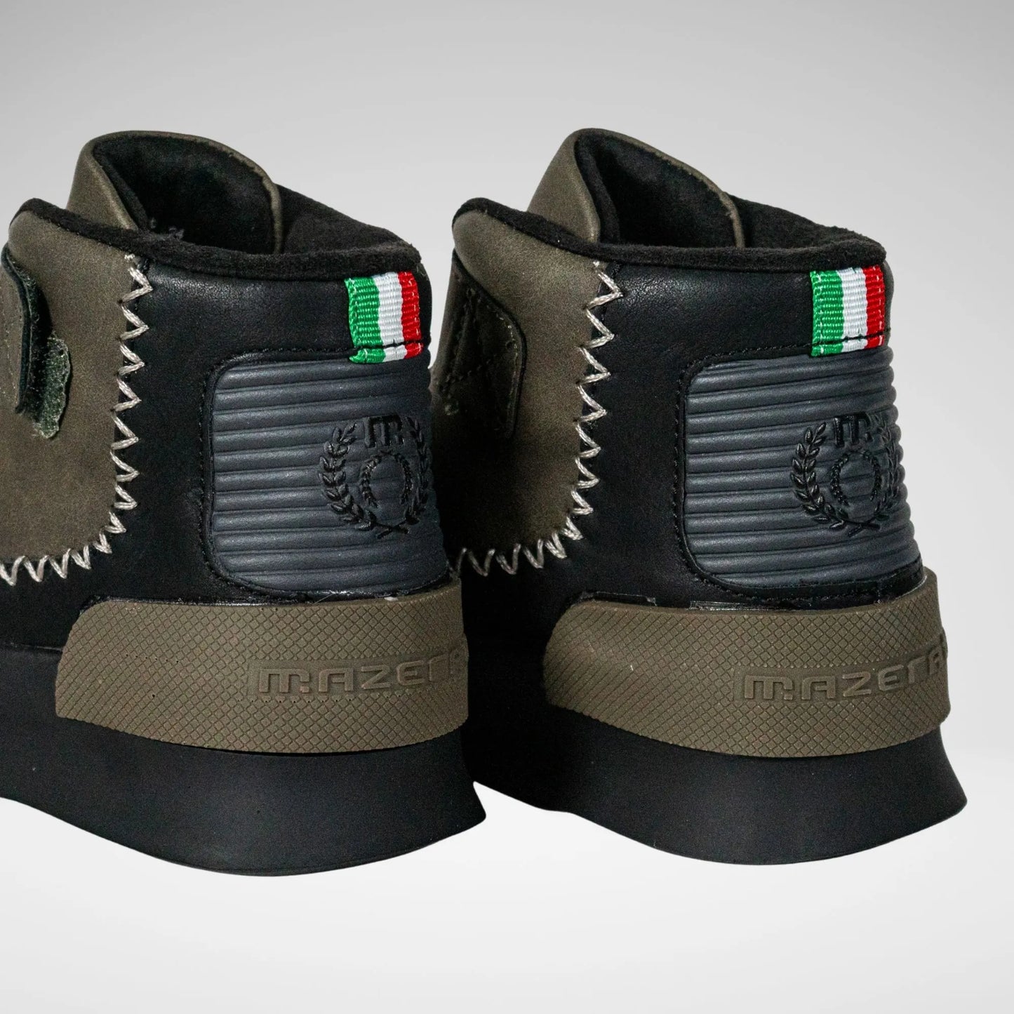 MAZERATA GC3888 VALENTINO 1 FAUX NUBUCK OLIVE
