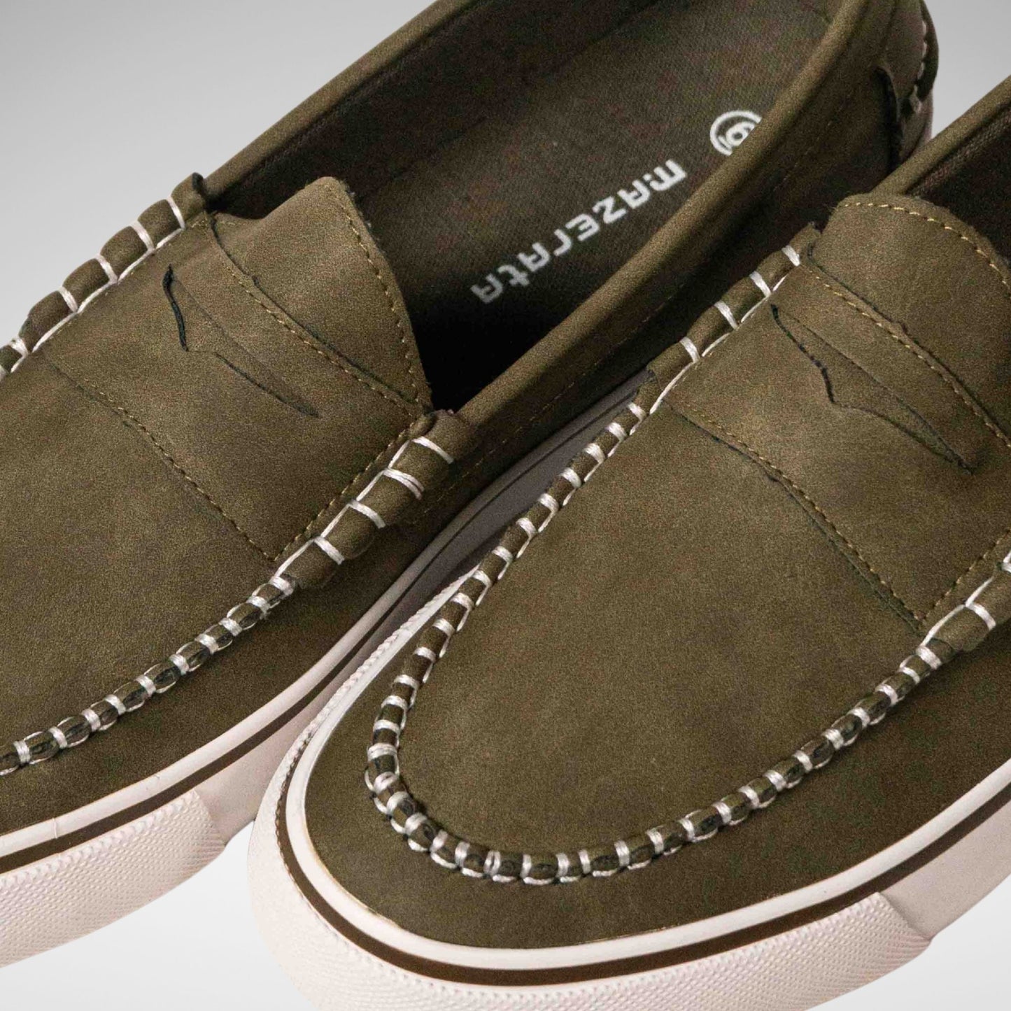 MAZERATA - VINNY1NUB FAUX SNEAKER - MC6824 - OLIVE