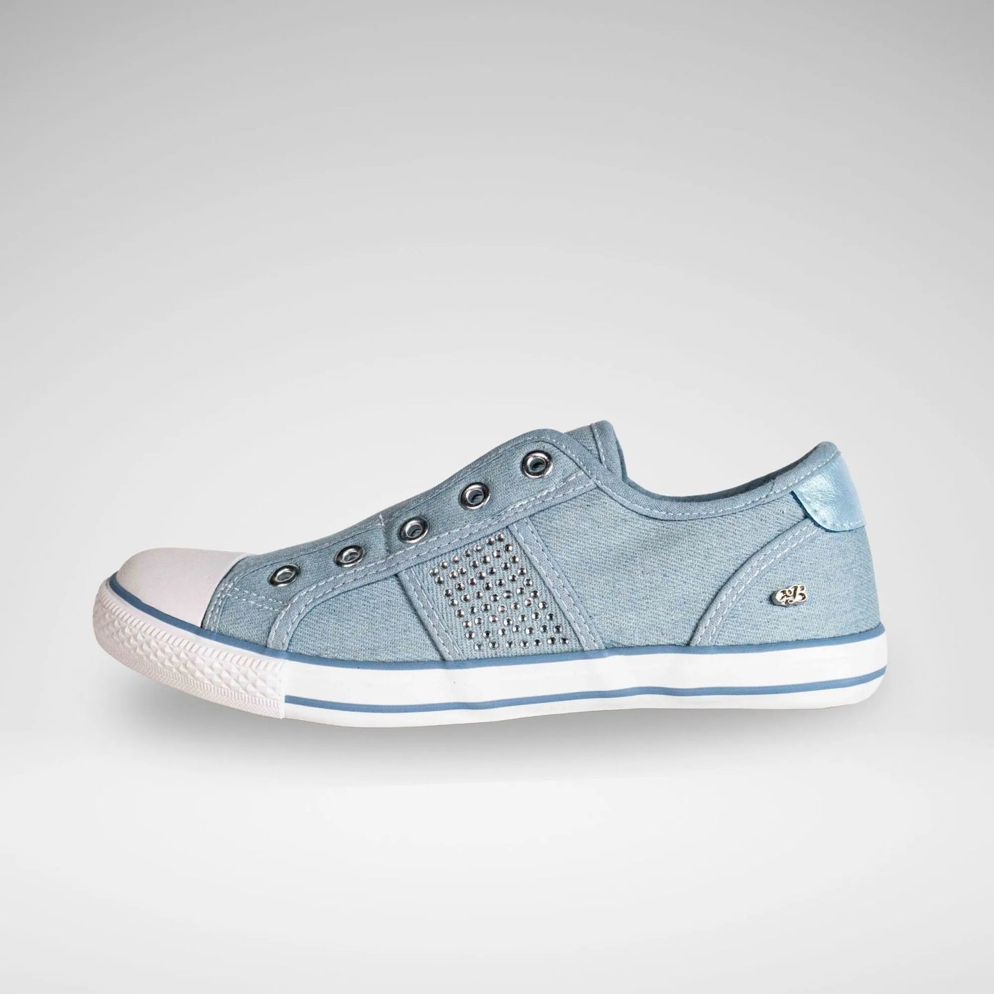 MISS BLACK LC37009002 Jean3 Sneaker Blue 4 Denim