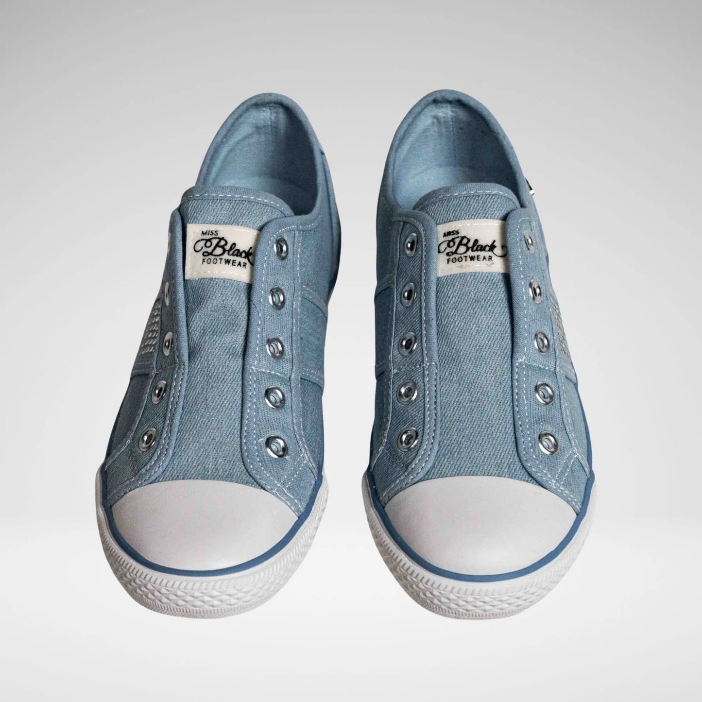 MISS BLACK LC37009002 Jean3 Sneaker Blue 4 Denim