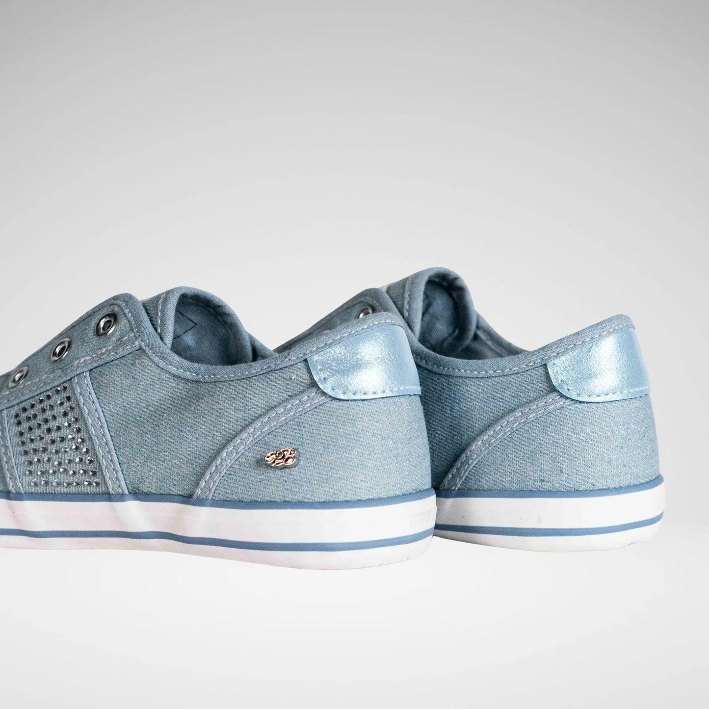 MISS BLACK LC37009002 Jean3 Sneaker Blue 4 Denim