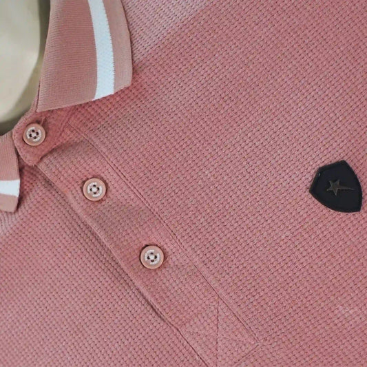 Soviet Barraza Men's Golfer | Salmon