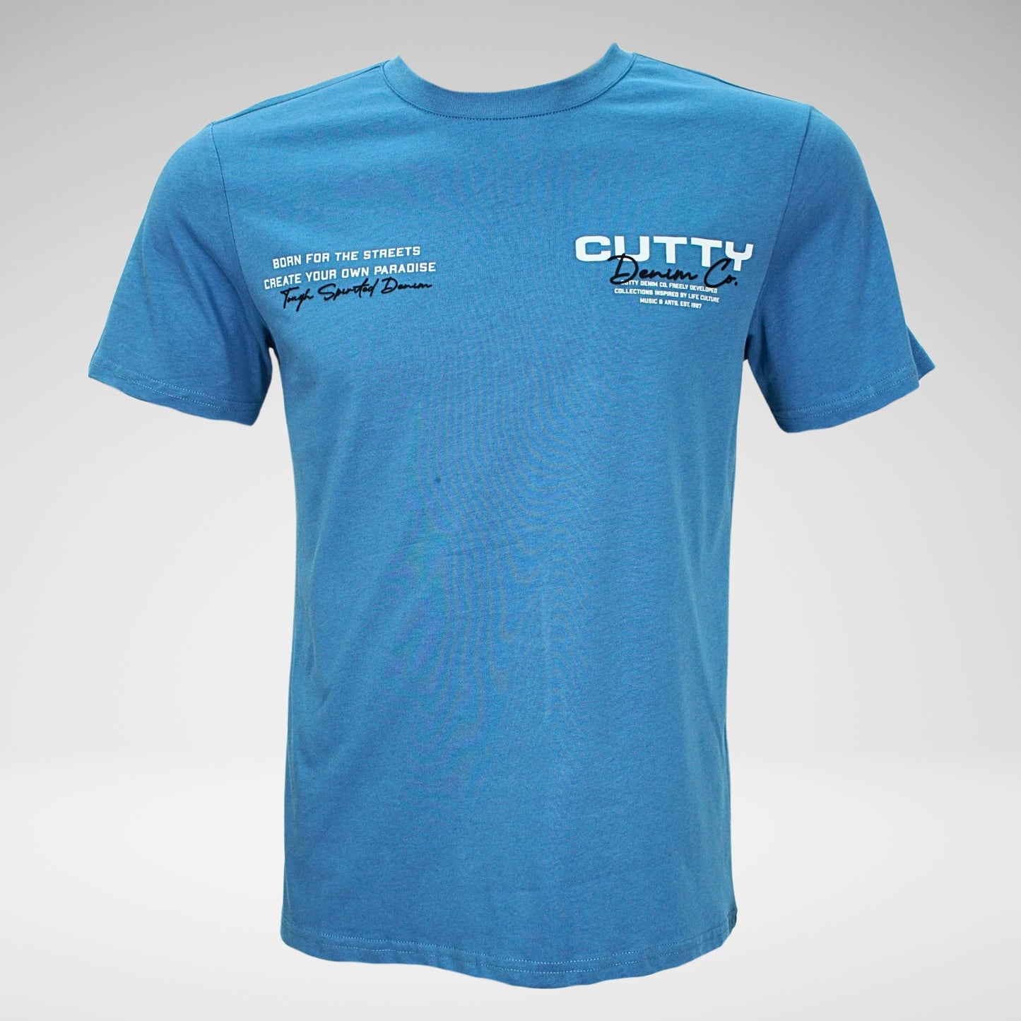 Cutty Denim Tora Men's T-Shirt | Blue
