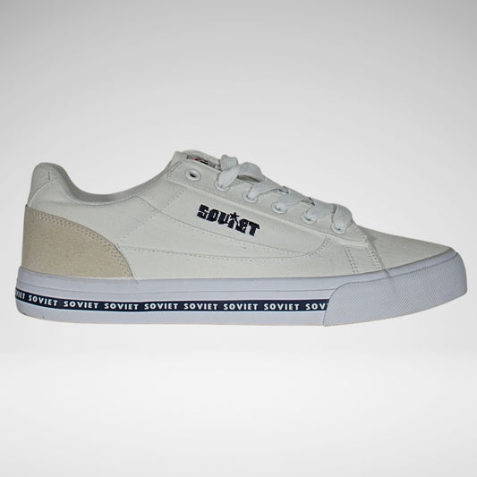 Soviet Thabo Canvas Sneaker | White/Cream
