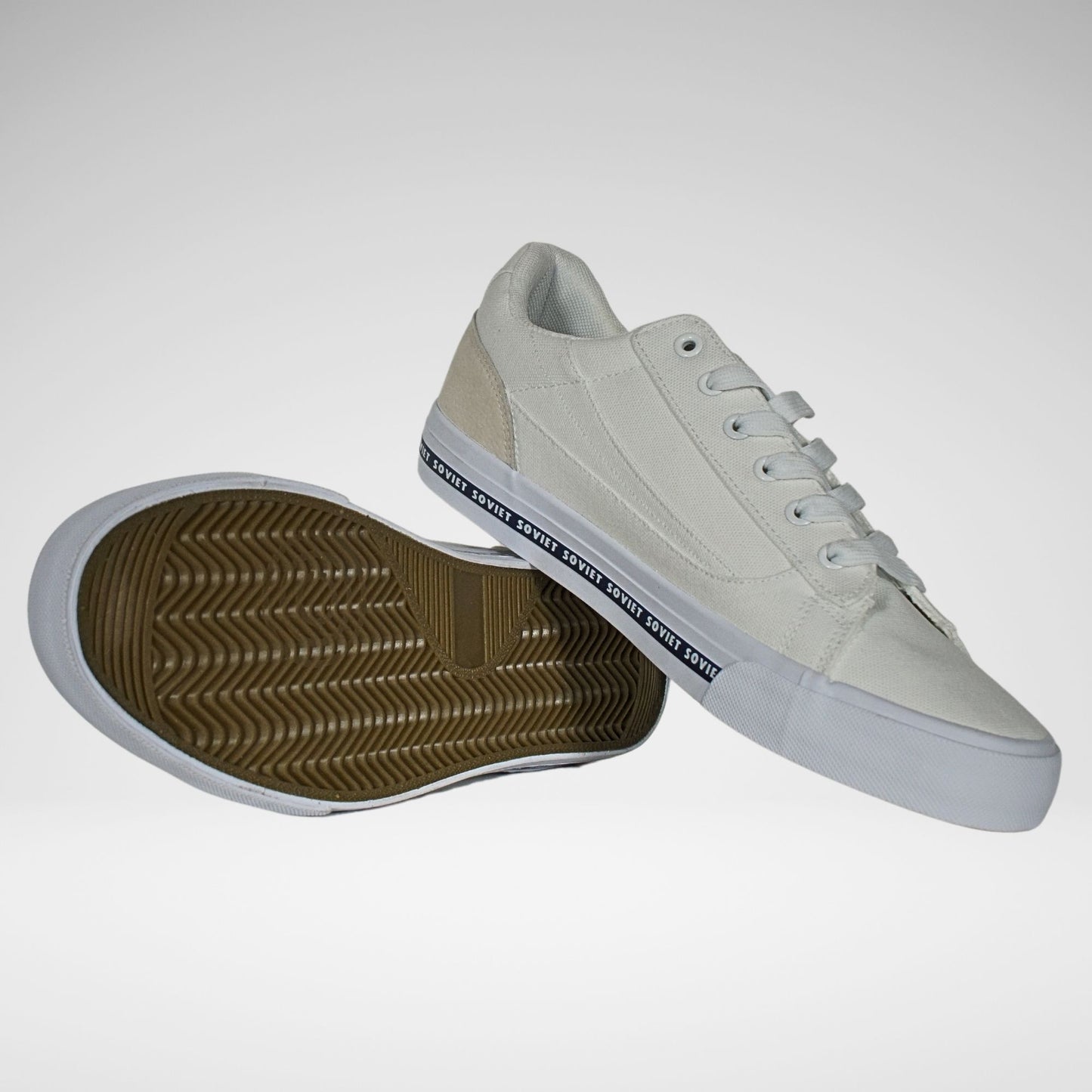 Soviet Thabo Canvas Sneaker | White/Cream