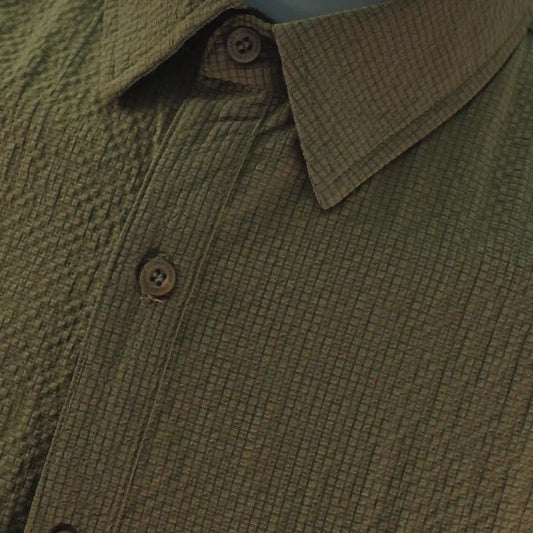 Jonathan D Aby Surface Interest Shirt | Taupe