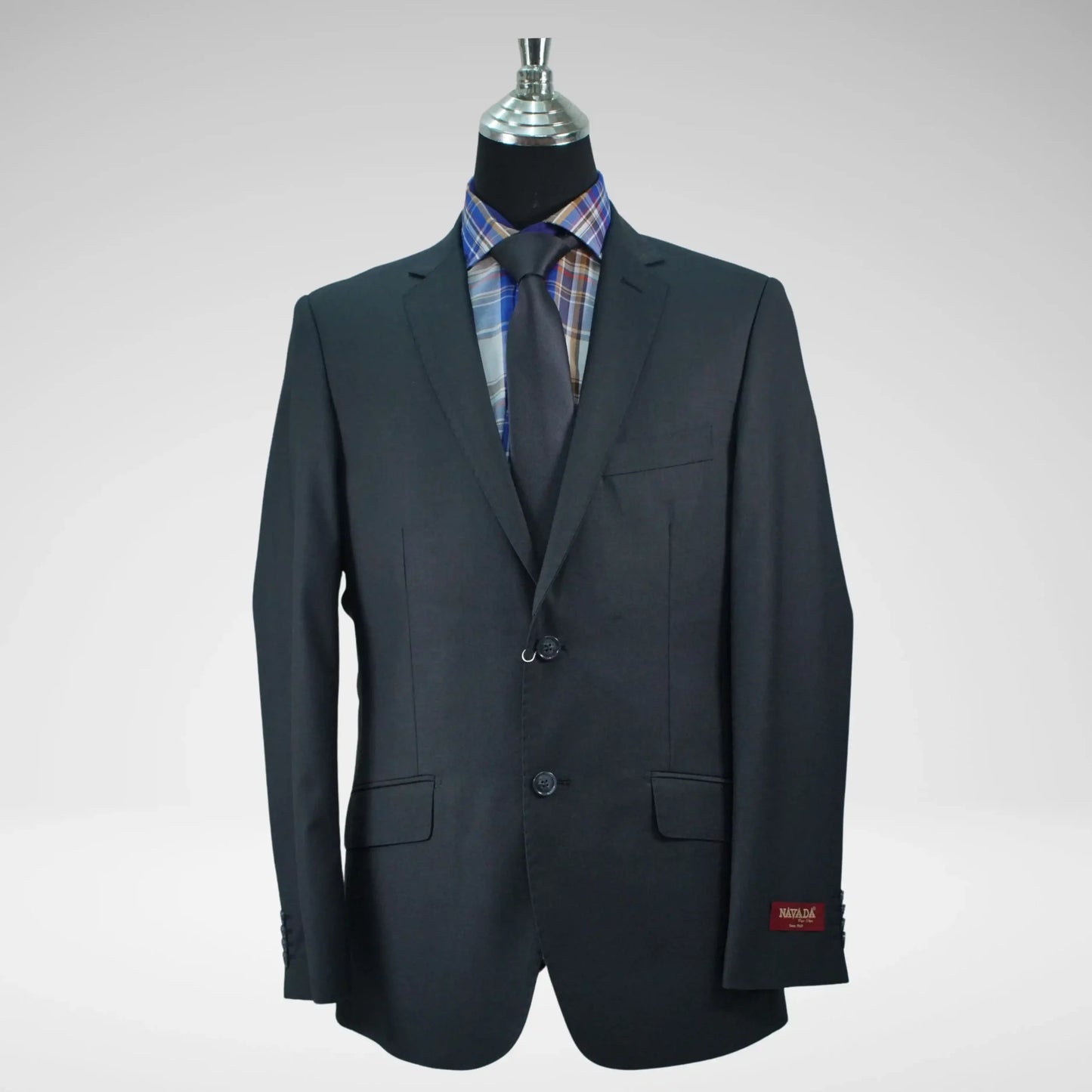 Navada 2 Button Suit | Grey