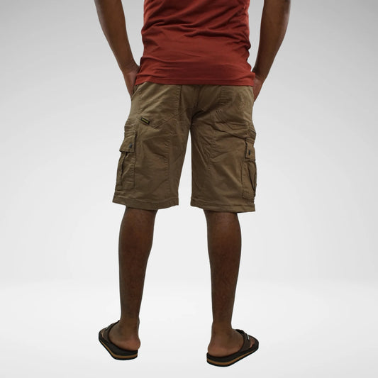 GASOLINE CARGO SHORTS | TAUPE