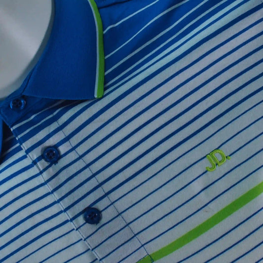 Jonathan D Mercerised Men's Golfer | Blue