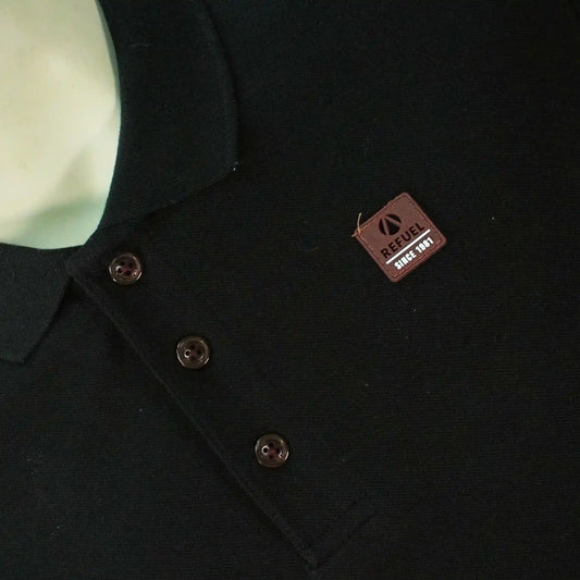 Refuel Men's Golfer | Black