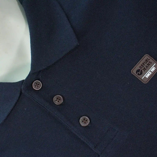 Refuel Men's Golfer | Navy