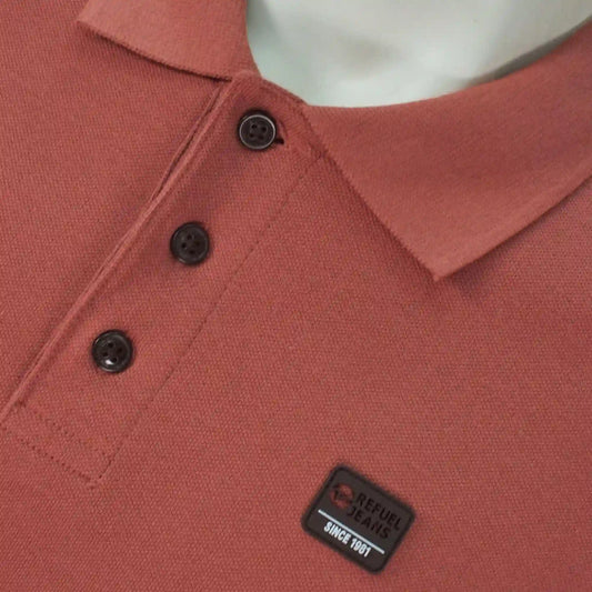 Refuel Men's Golfer | Plum