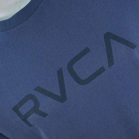 Big RVCA Men's Short Sleeve Shirt | Blue