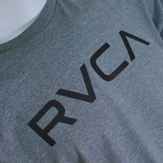 Big RVCA Men's Short Sleeve T-Shirt | Grey/Black