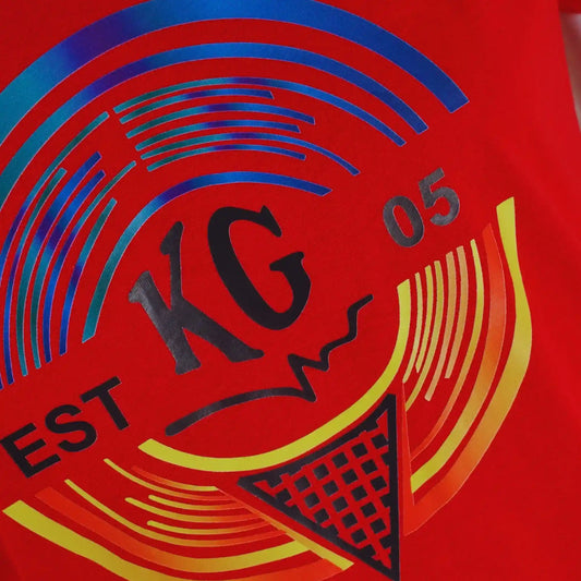 KG Radio Men's T-Shirt | Red