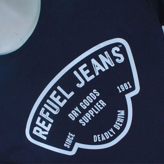 Refuel Jeans T-Shirt | Navy