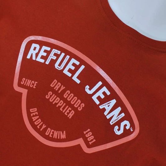 Refuel Jeans T-Shirt | Red