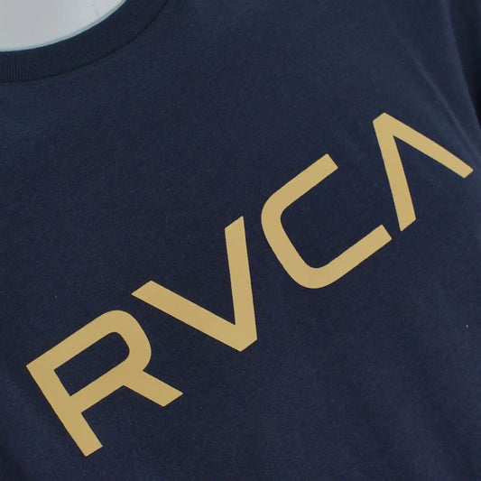 Big RVCA Men's Short Sleeve T-Shirt | Navy