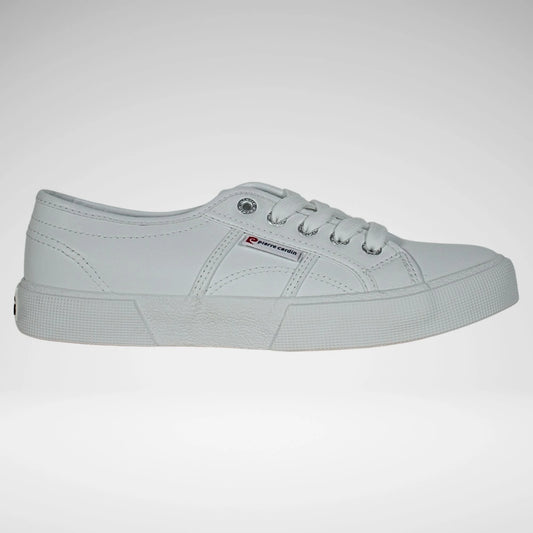 Pierre Cardin Calais Sneaker | White Mono