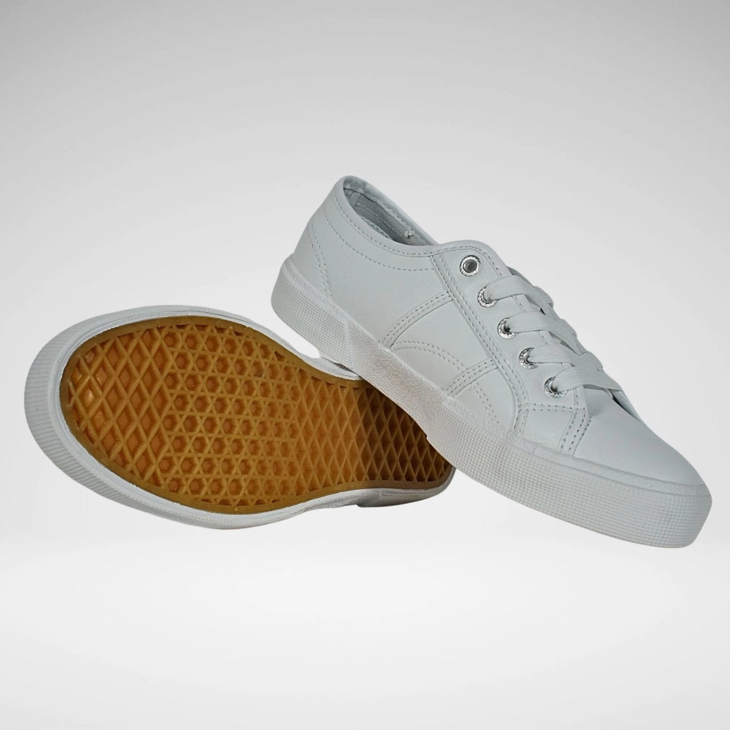Pierre Cardin Calais Sneaker | White Mono