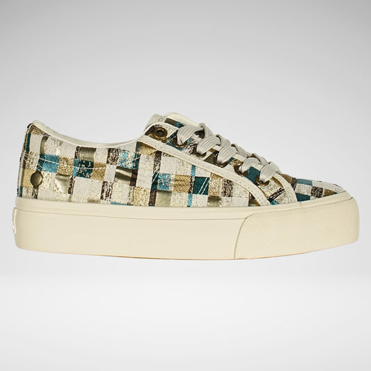 Pierre Cardin Esterel Sneaker | Teal Multi