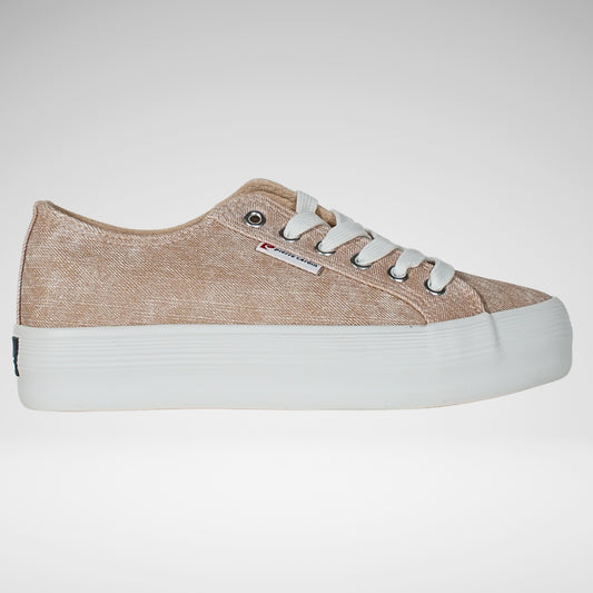 Pierre Cardin Sandrine Sneaker | Pink/White