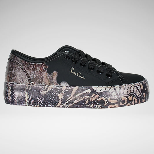 Pierre Cardin Jungle Sneaker | Black Multi