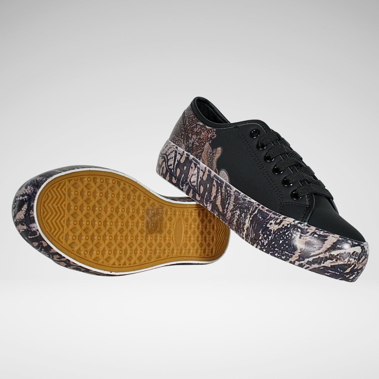 Pierre Cardin Jungle Sneaker | Black Multi