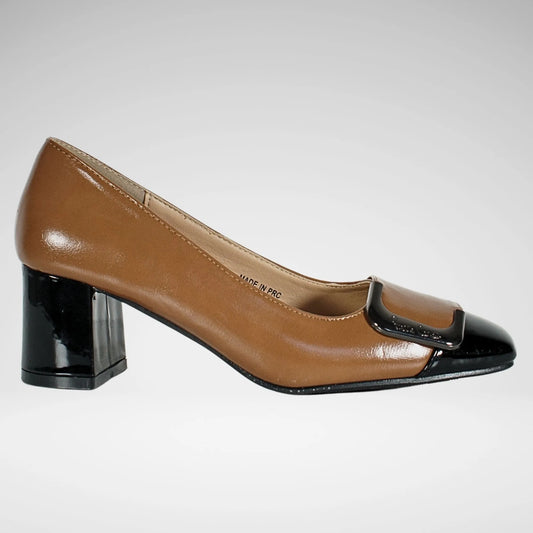 PIERRE-CARDIN JUDY1 FML SHOE | TAN BLACK
