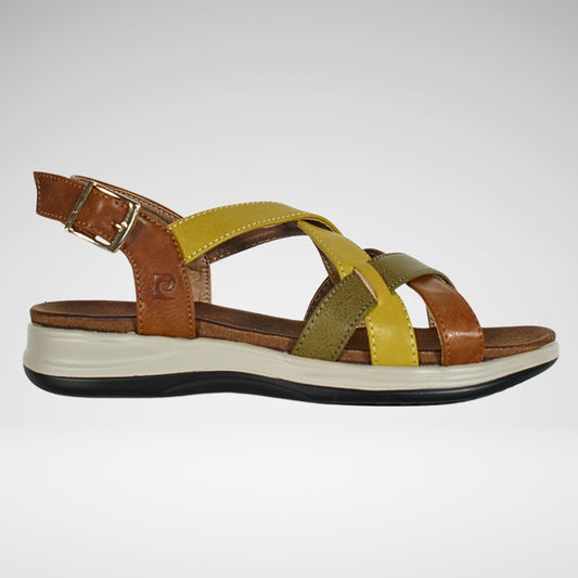 Pierre Cardin Seine Sandal | Tan Multi