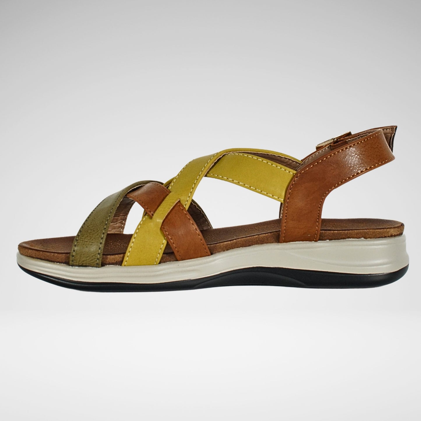 Pierre Cardin Seine Sandal | Tan Multi