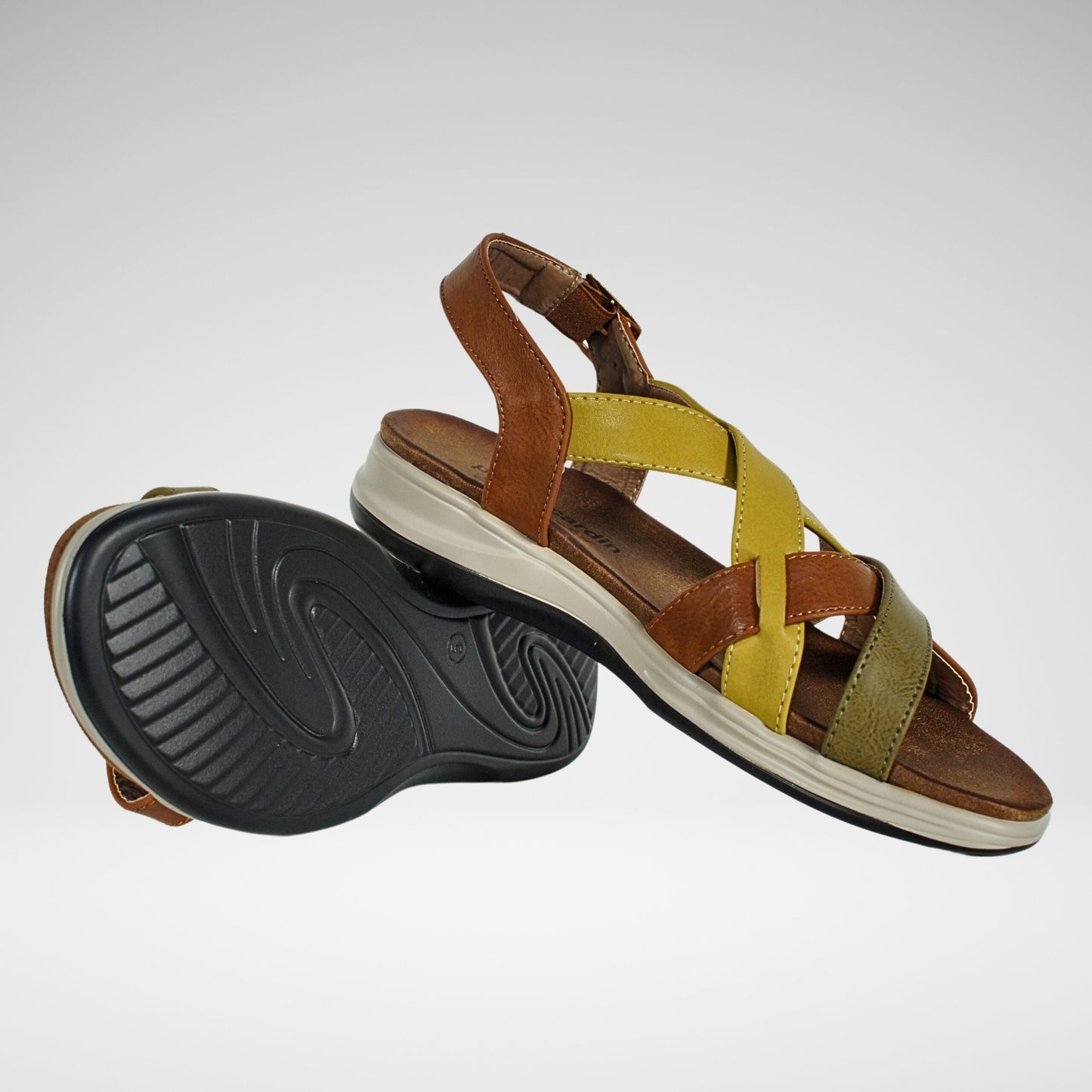 Pierre Cardin Seine Sandal | Tan Multi