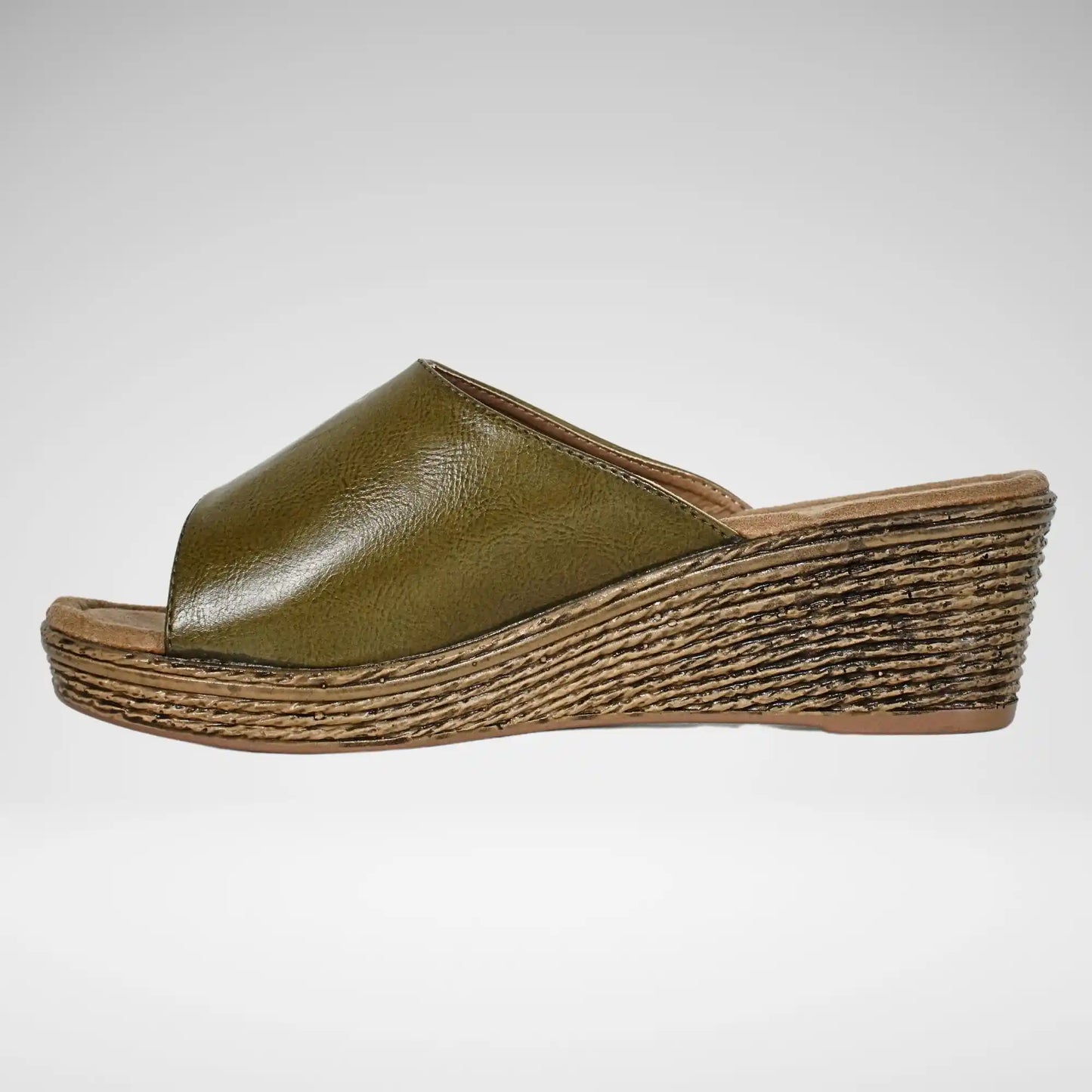 Pierre Cardin Elosie Ladies Sandal | Olive