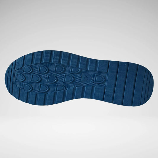 Pierre Cardin Cassis 4 Sneaker | White/Denim Blue