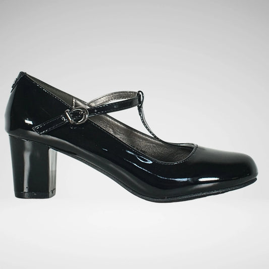 PIERRE CARDIN MATILDA2 FML SHOE | BLACK PATENT