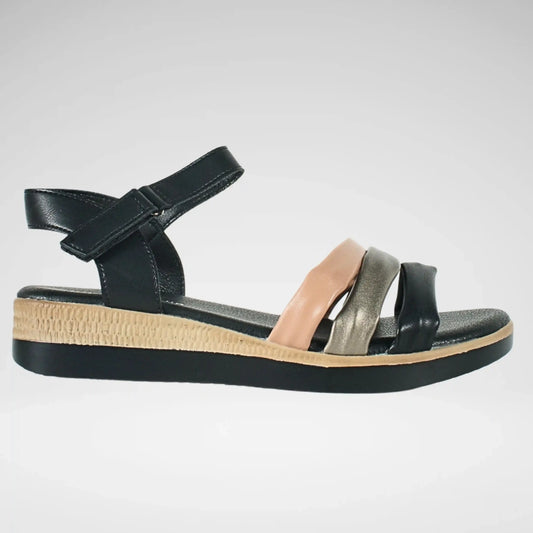 Pierre Cardin Minate Sandal | Black