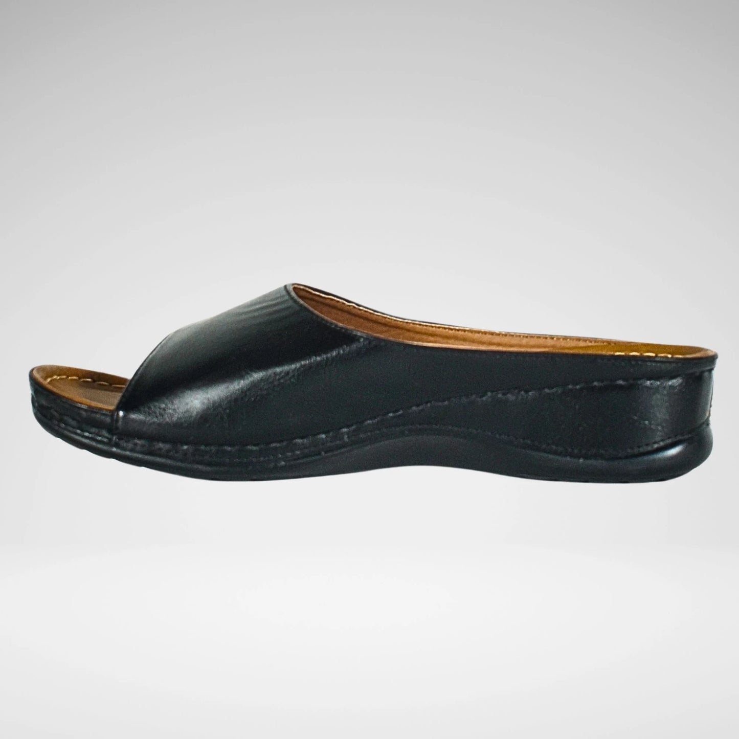 PIERRE CARDIN TYRA SANDAL | BLACK
