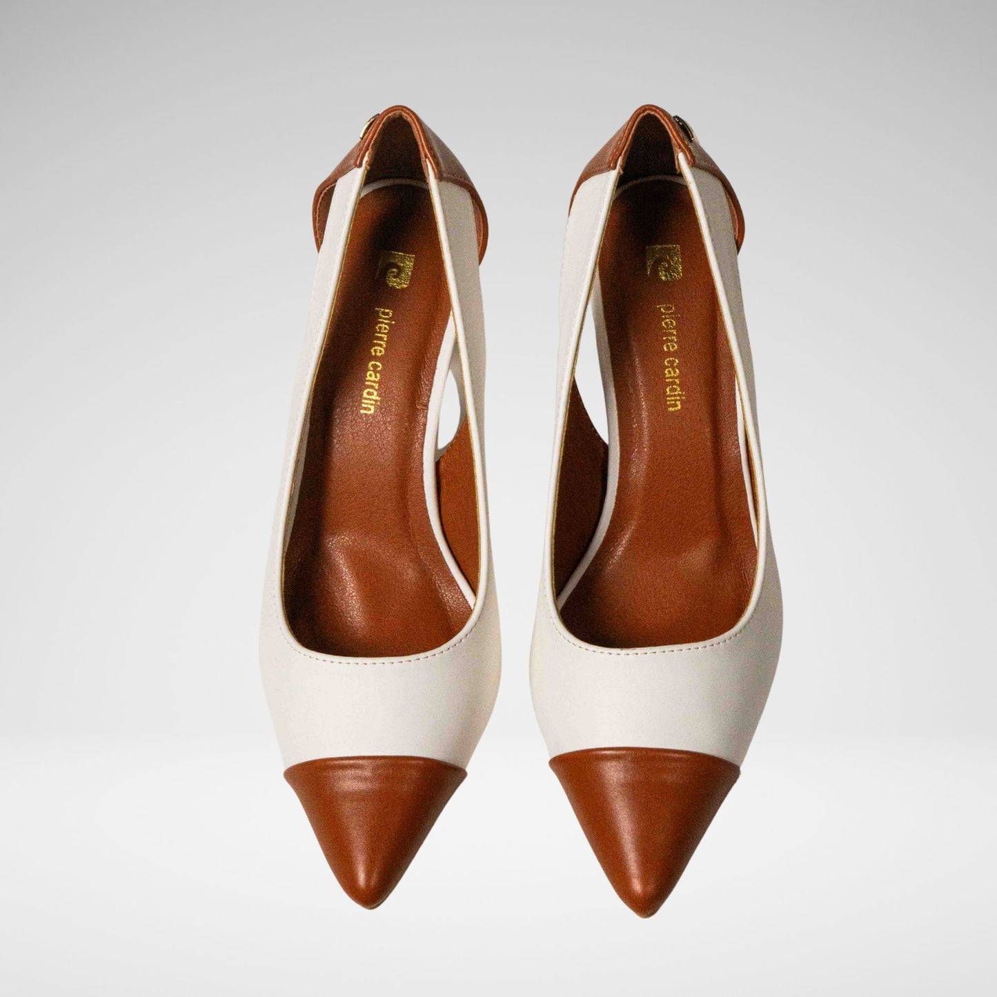 PIERRE CARDIN - GUETTA 1 WHITE TAN A0 - LH7342 - TAN/WHITE