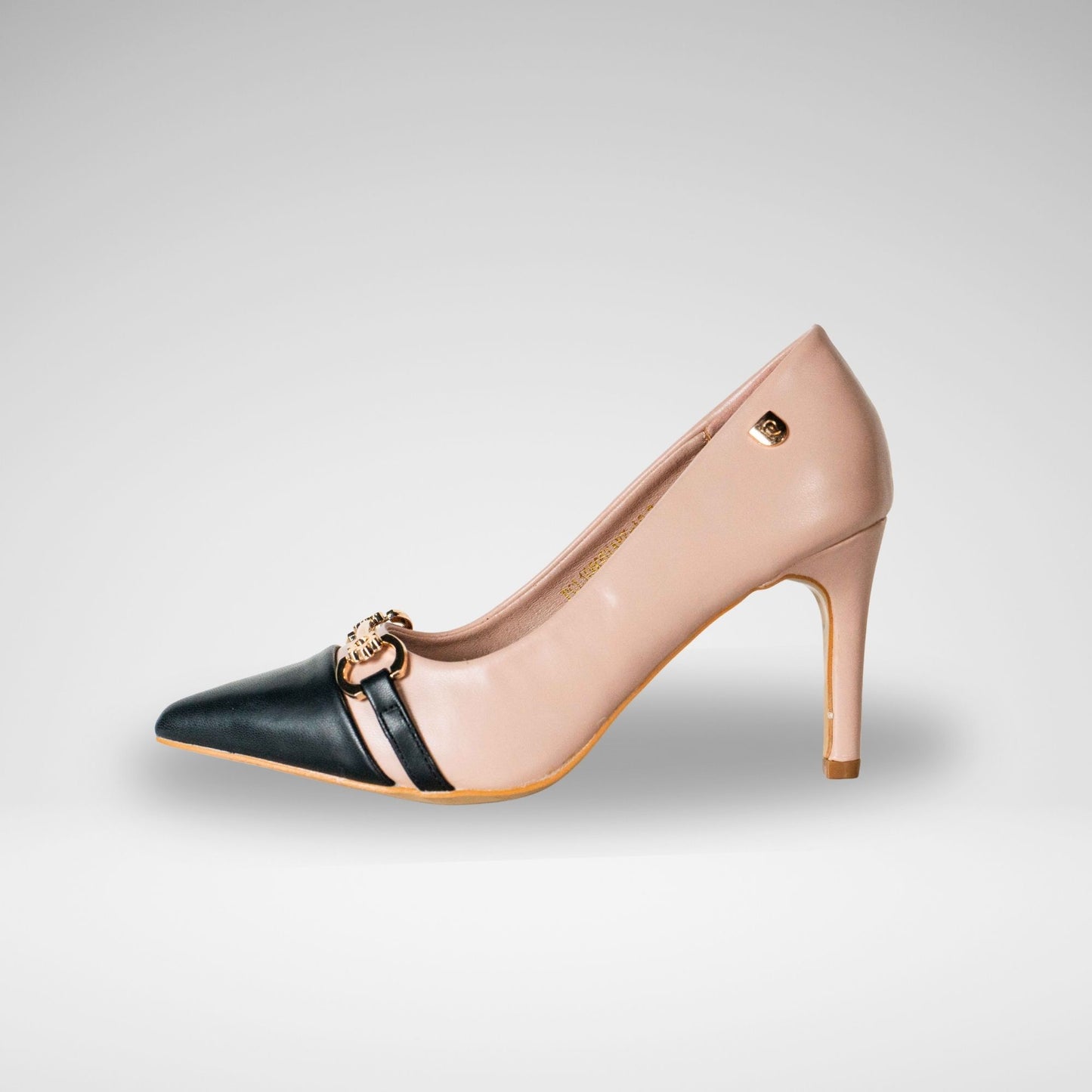 PIERRE CARDIN - MONTA HEEL - LH7338 - TAN/BLACK