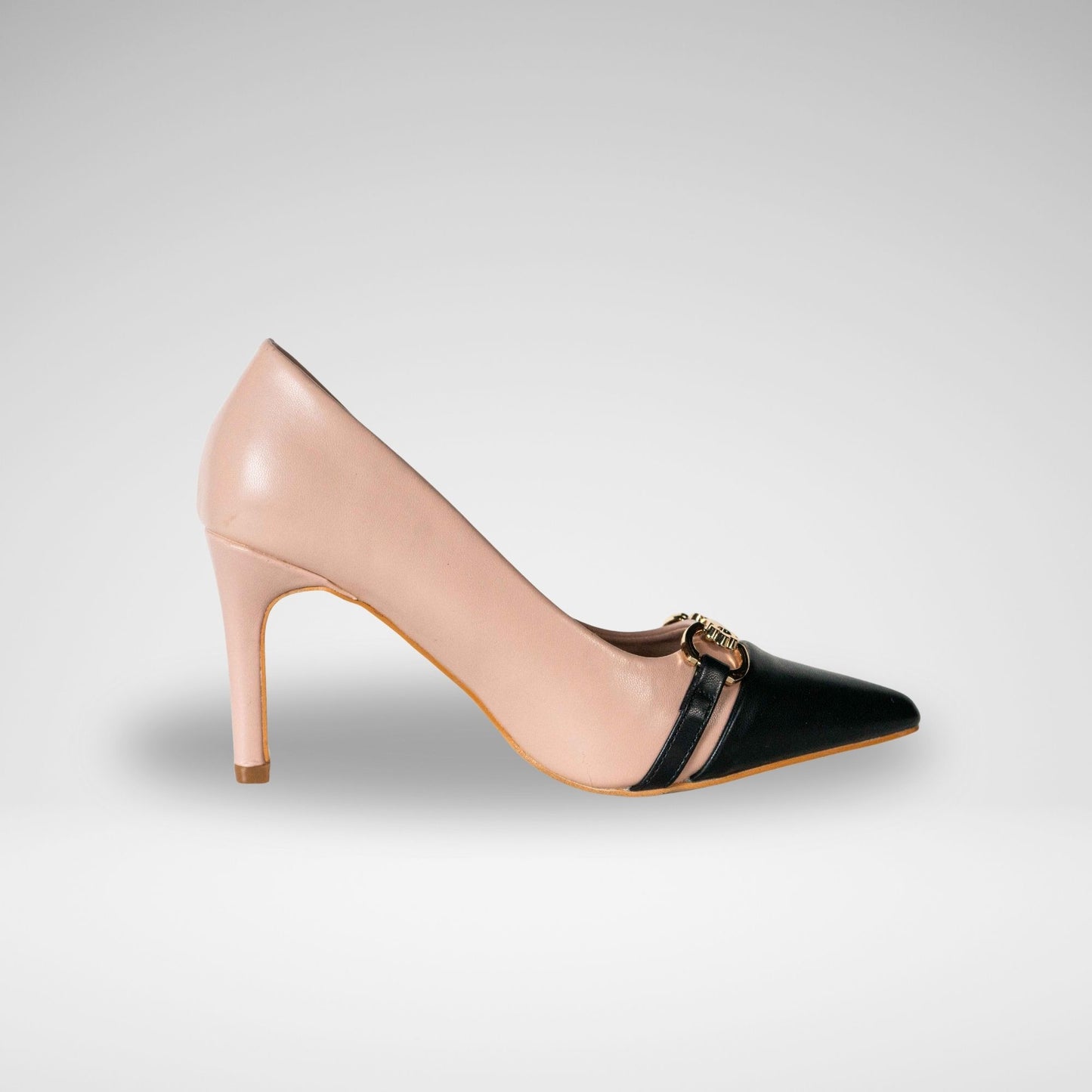 PIERRE CARDIN - MONTA HEEL - LH7338 - TAN/BLACK