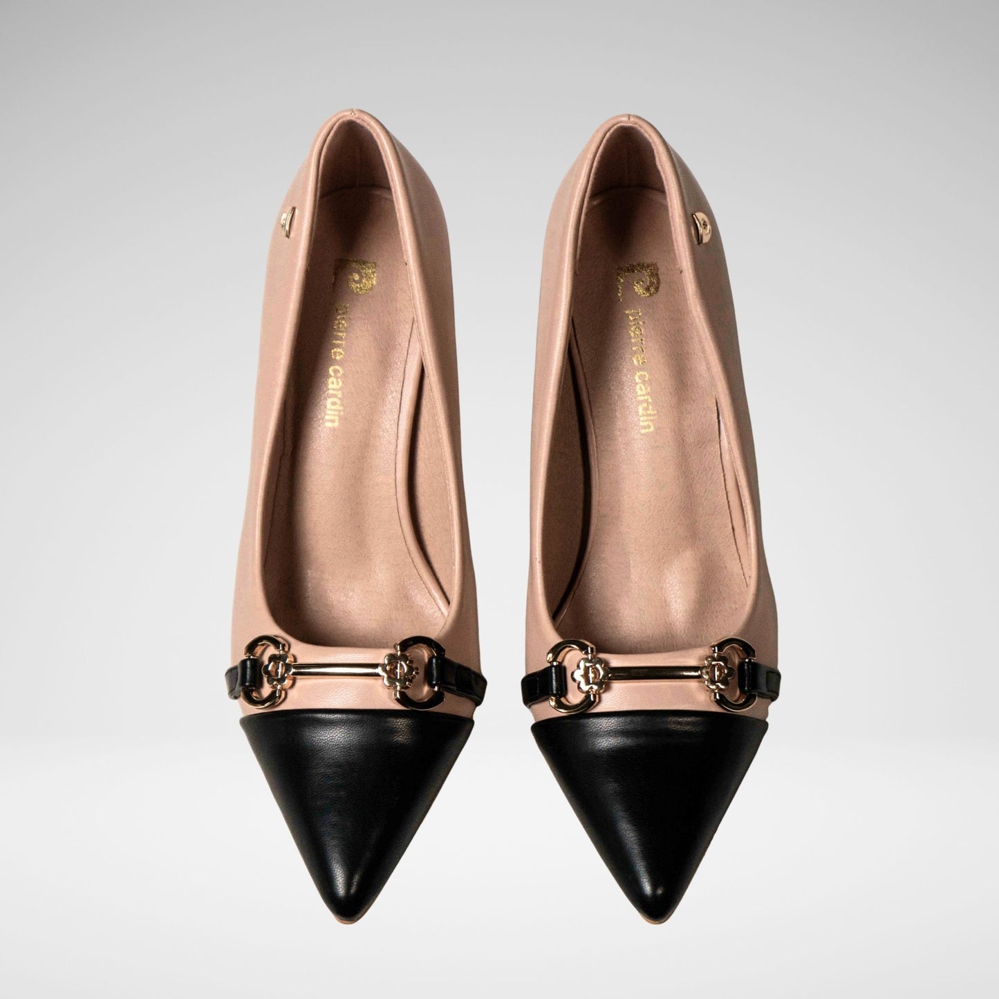 PIERRE CARDIN - MONTA HEEL - LH7338 - TAN/BLACK