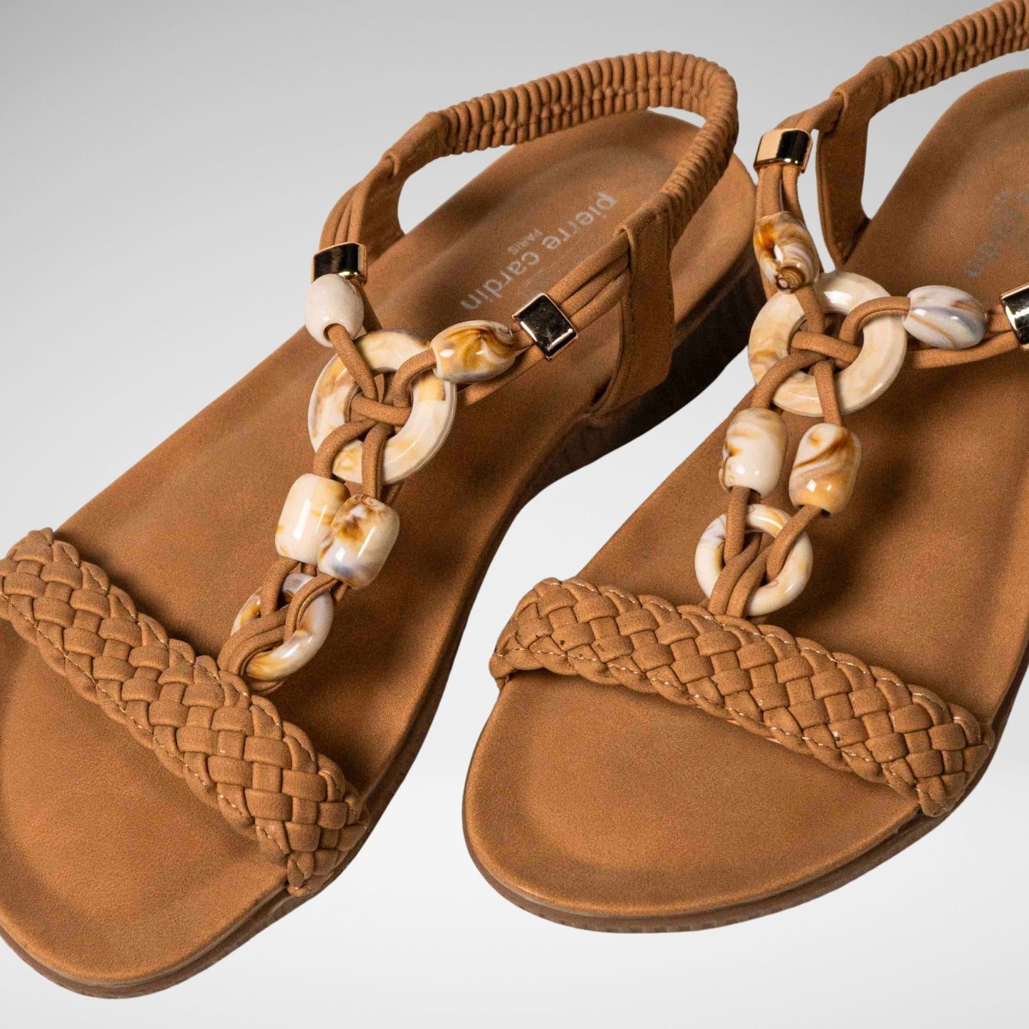 PIERRE CARDIN - SKYLA SANDAL - LS5818 - TAN